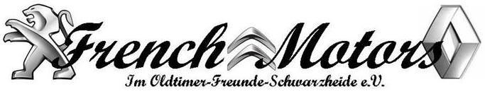 Banner French Motors (im Oldtimer Freunde Schwarzheide e.V)