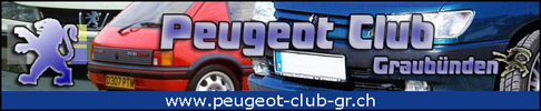 Banner Peugeot Club Graub?nden